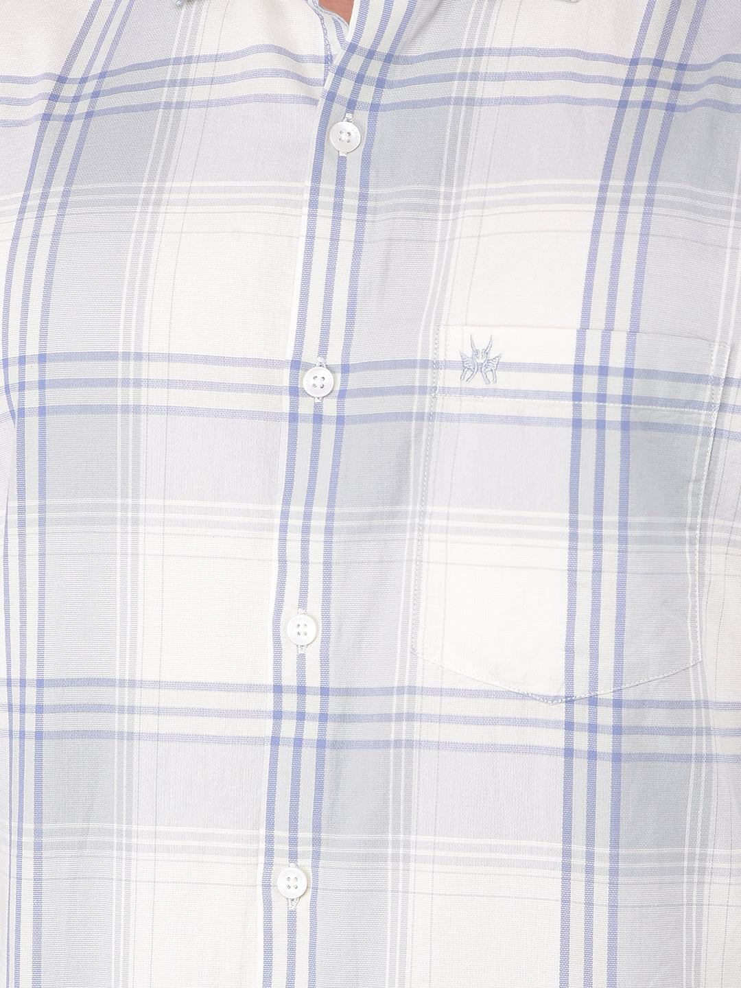 Green Checked 100% Cotton Shirt-Men Shirts-Crimsoune Club