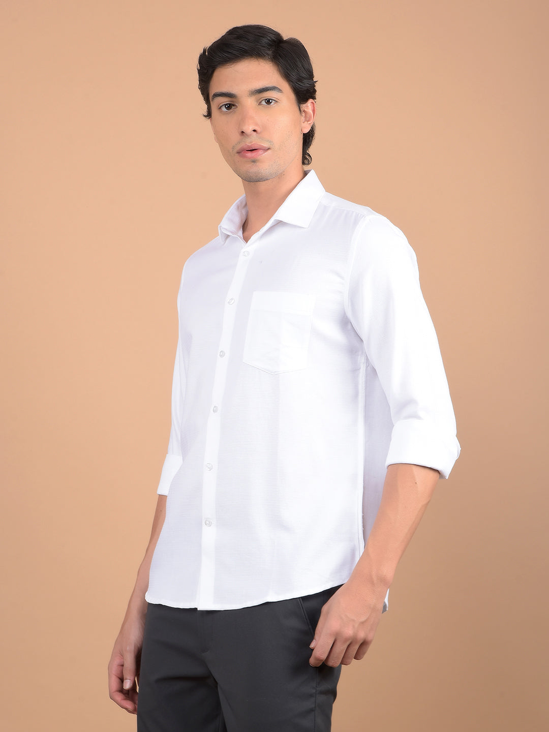 White Shirt-Men Shirts-Crimsoune Club