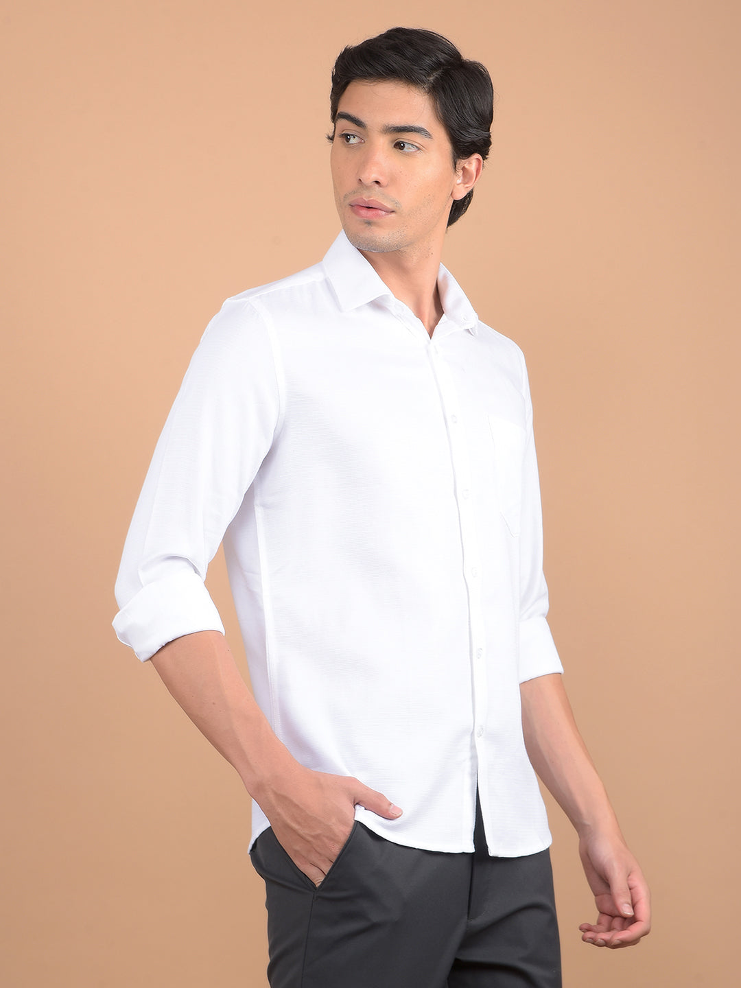 White Shirt-Men Shirts-Crimsoune Club