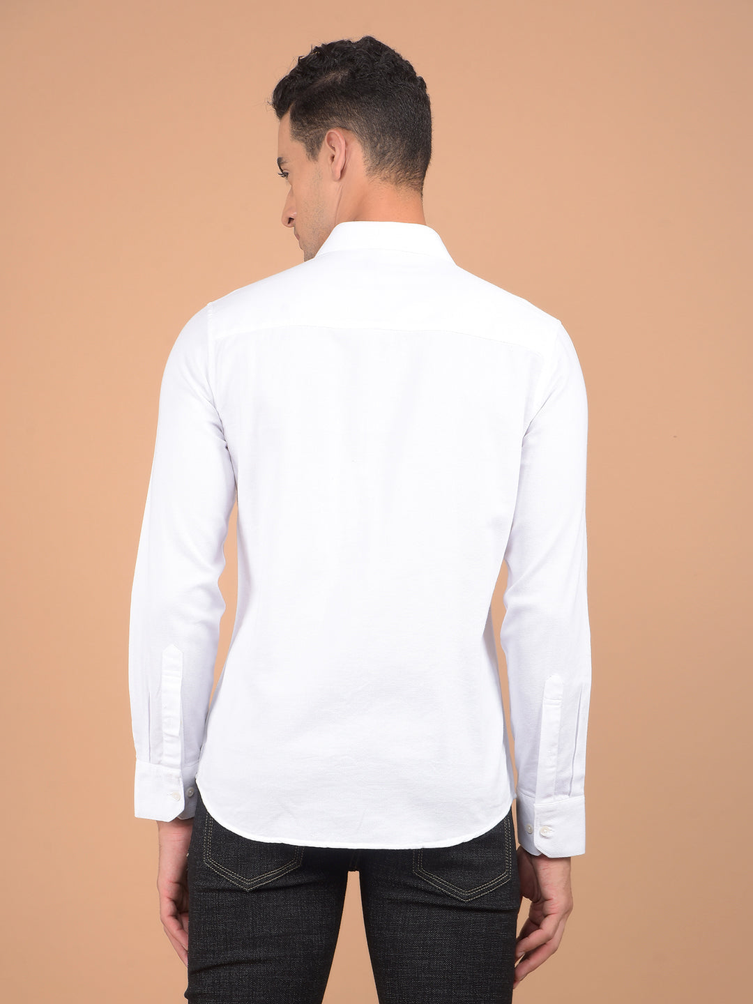 White Shirt-Men Shirts-Crimsoune Club