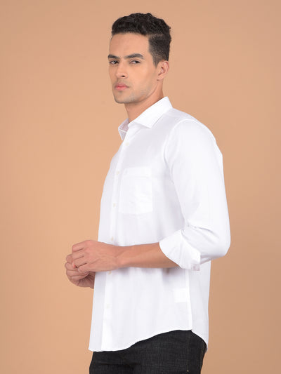 White Shirt-Men Shirts-Crimsoune Club