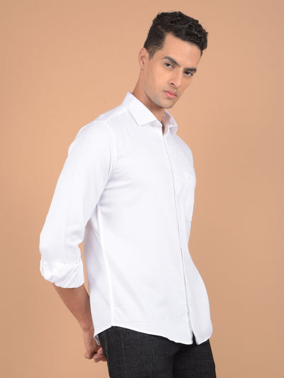 White Shirt-Men Shirts-Crimsoune Club