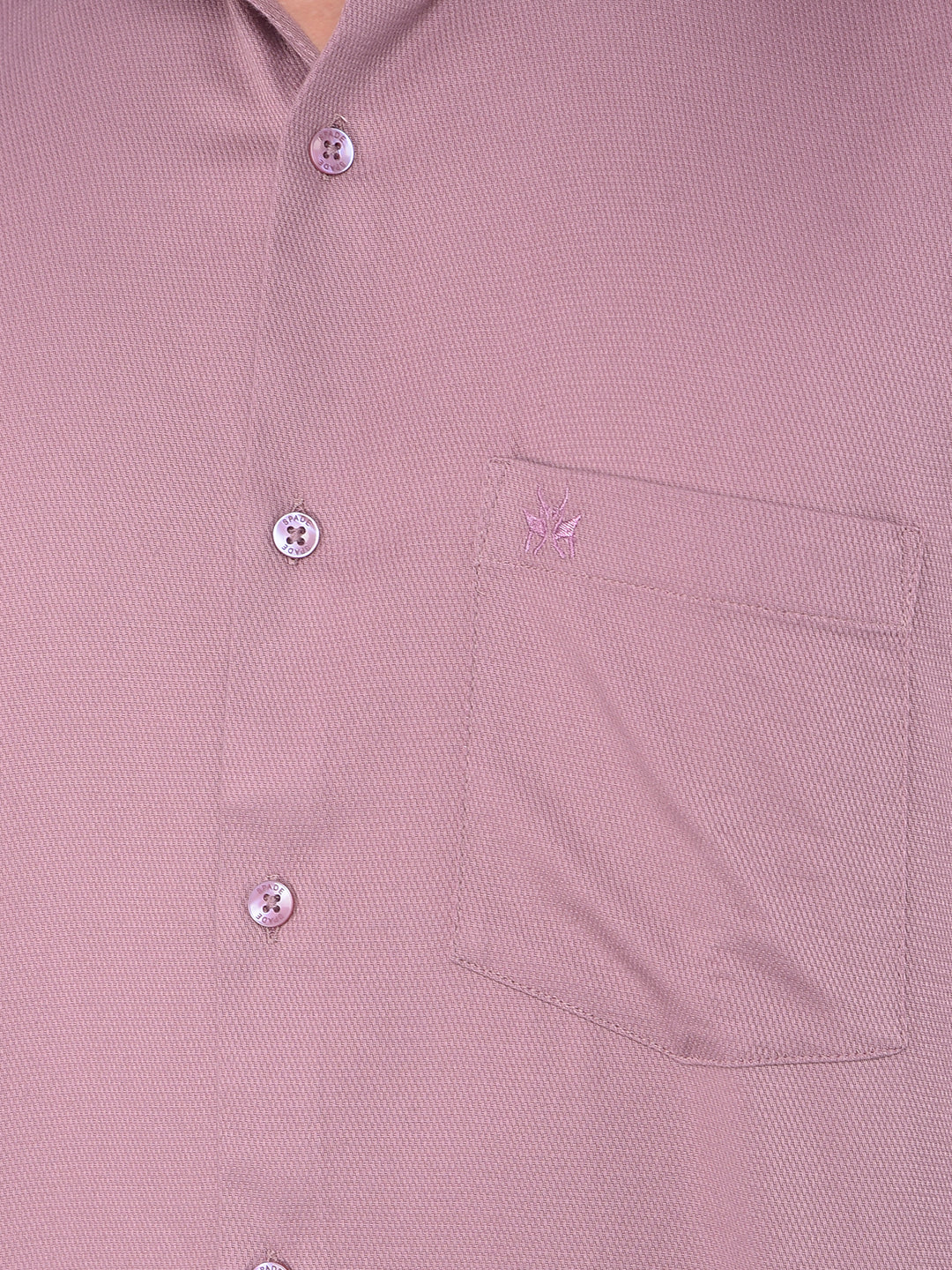 Pink Knitted Shirt-Men Shirts-Crimsoune Club