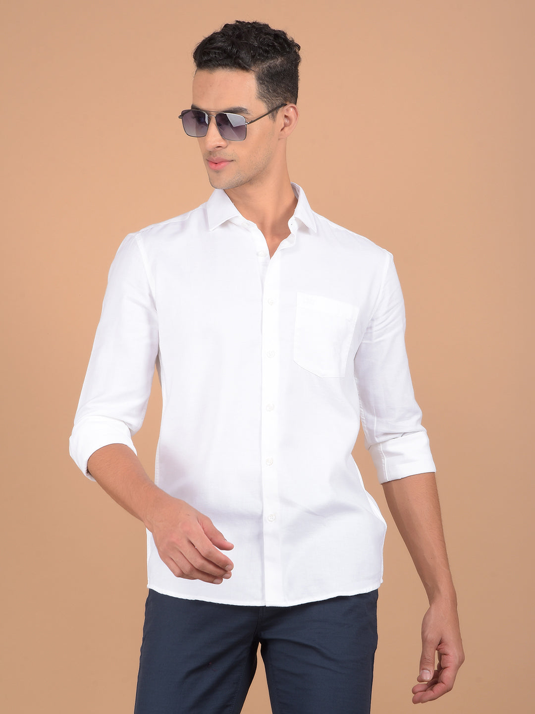 White Shirt-Men Shirts-Crimsoune Club