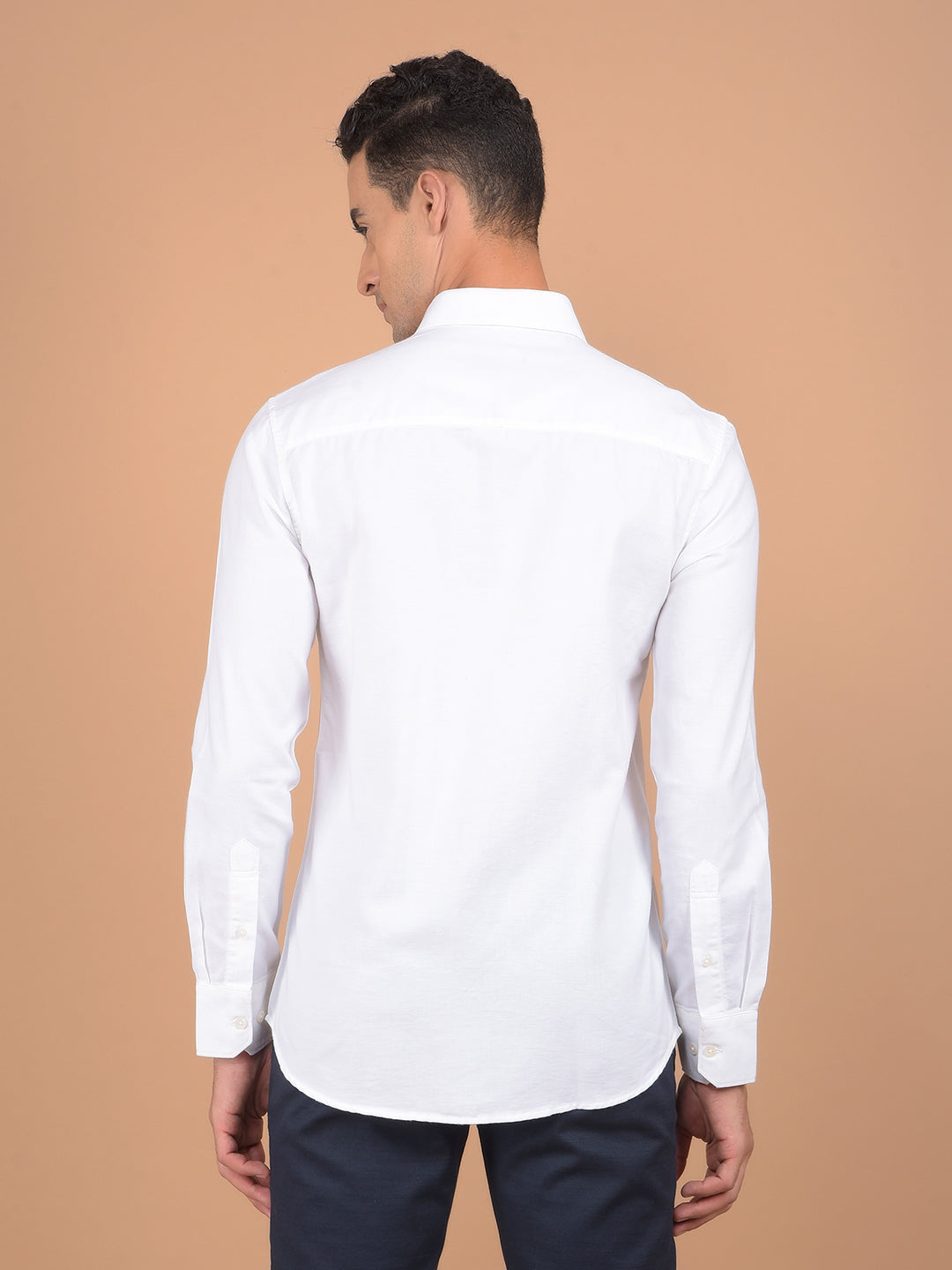 White Shirt-Men Shirts-Crimsoune Club