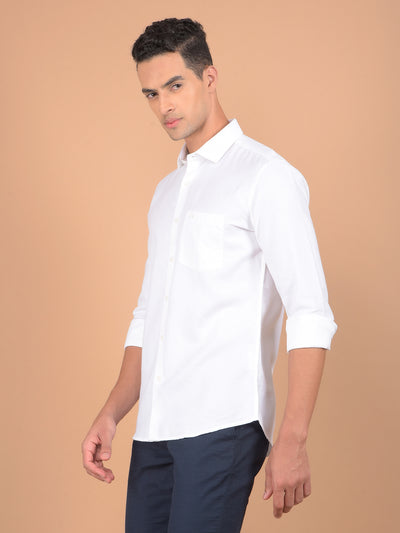 White Shirt-Men Shirts-Crimsoune Club