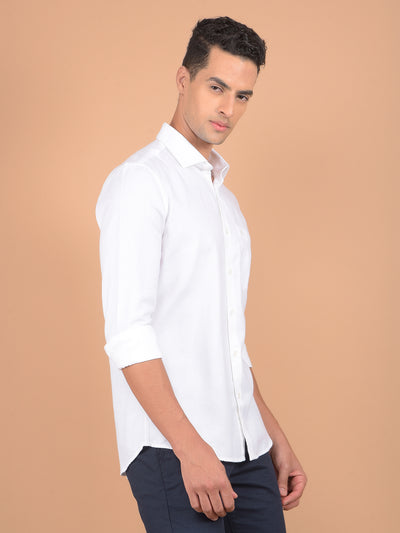 White Shirt-Men Shirts-Crimsoune Club