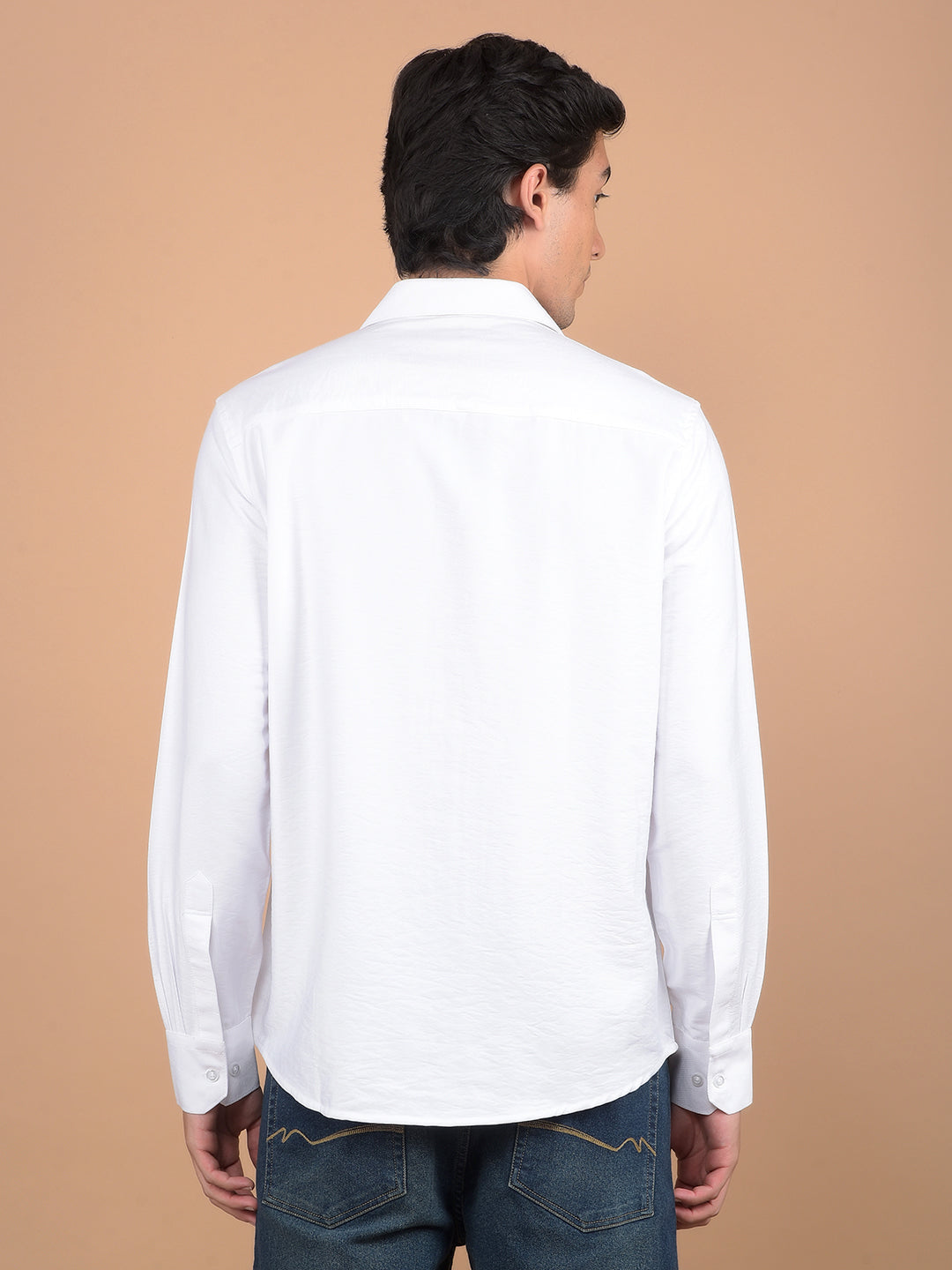 White Shirt-Men Shirts-Crimsoune Club