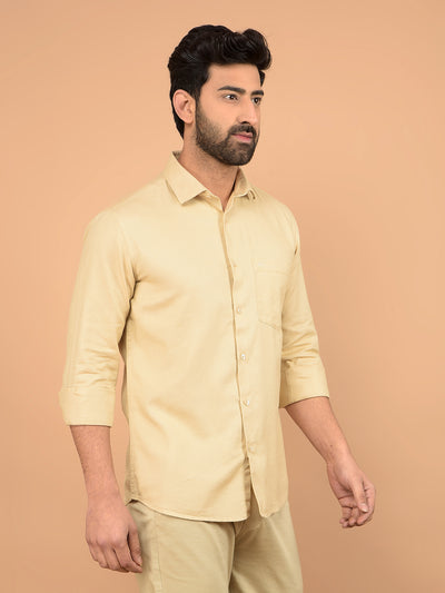 Yellow Shirt-Men Shirts-Crimsoune Club