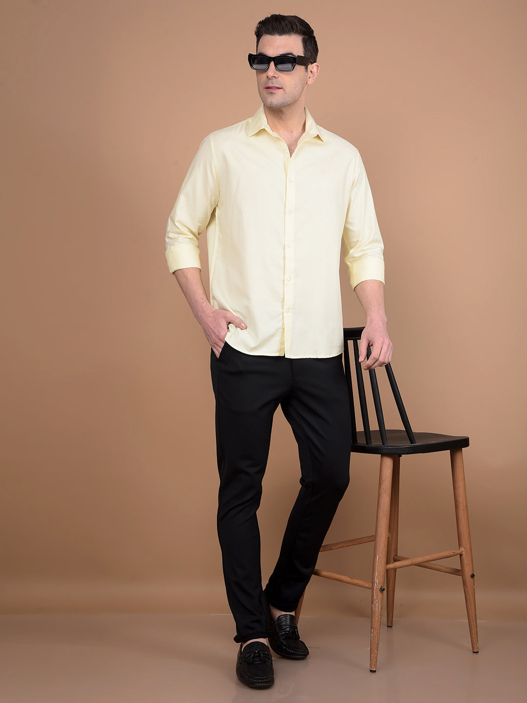 Yellow Modal Shirt