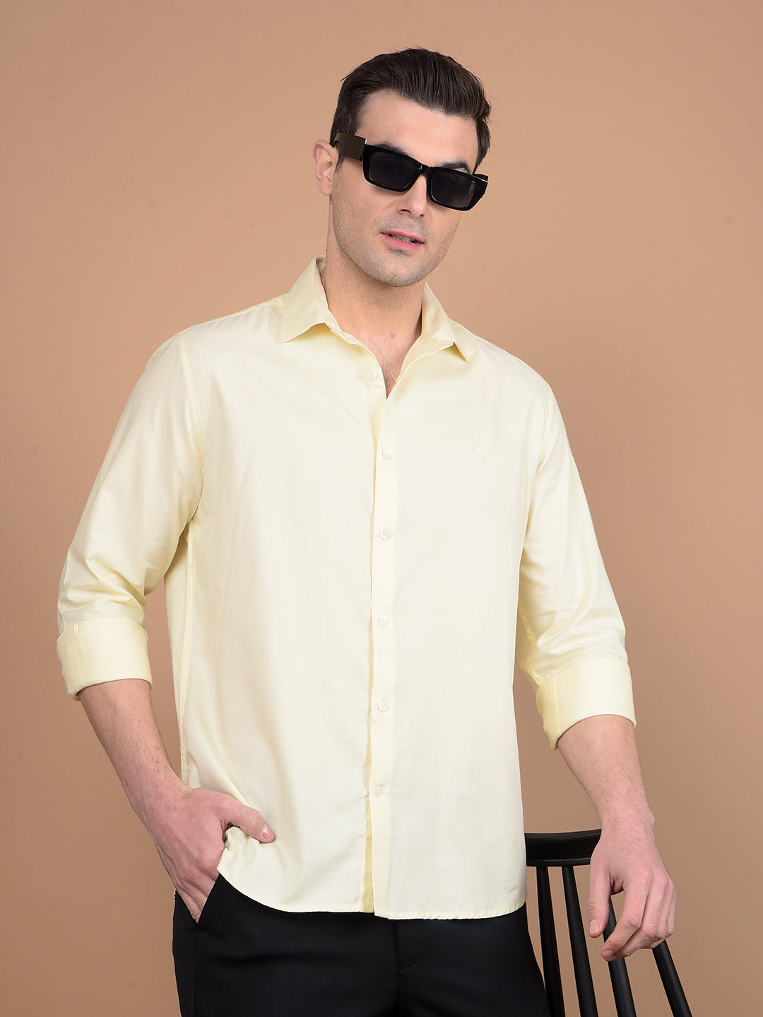 Yellow Modal Shirt