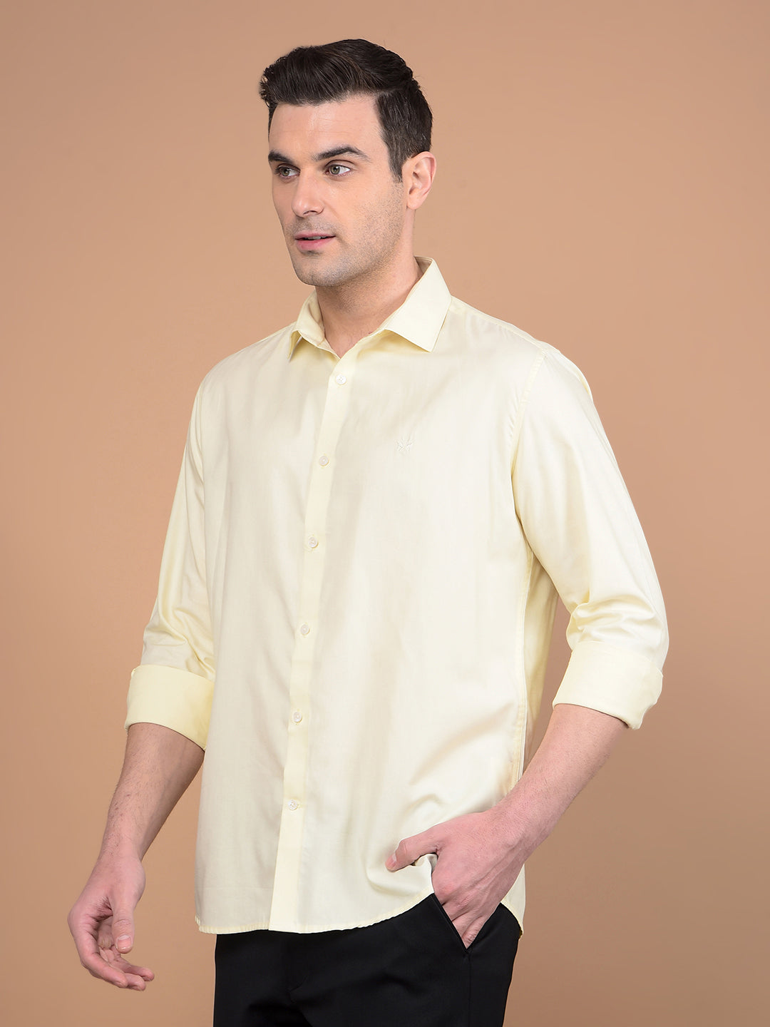 Yellow Modal Shirt