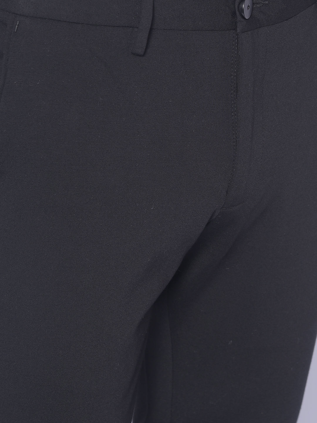 Black Trousers-Men Trousers-Crimsoune Club