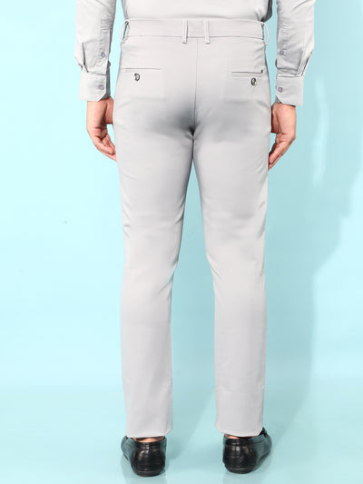 Grey Trousers-Men Trousers-Crimsoune Club