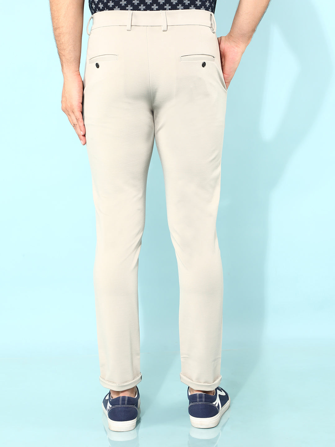 Grey Trousers-Men Trousers-Crimsoune Club