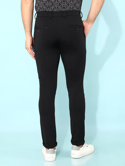 Black Trousers-Men Trousers-Crimsoune Club