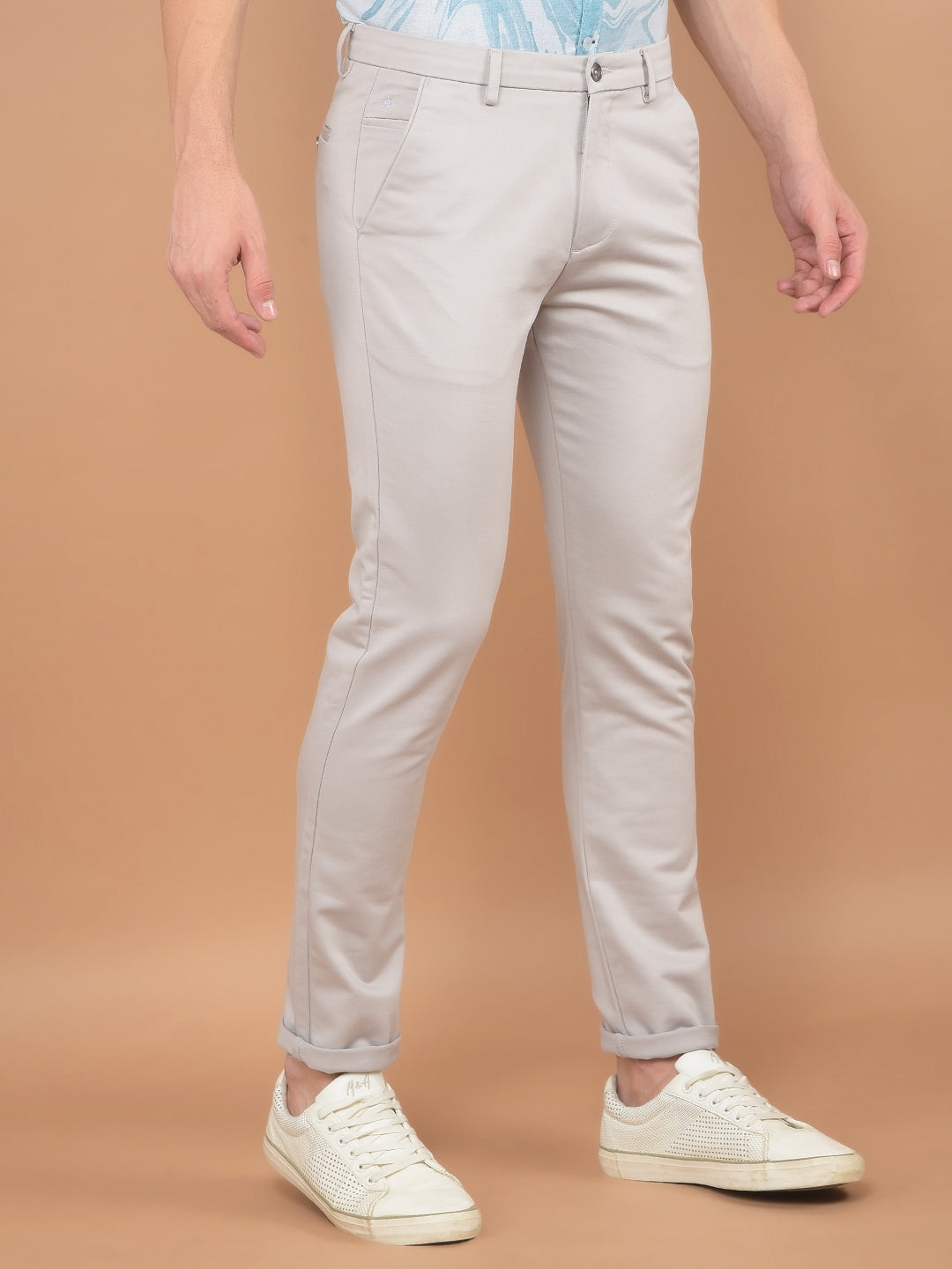 Grey Trousers-Men Trousers-Crimsoune Club