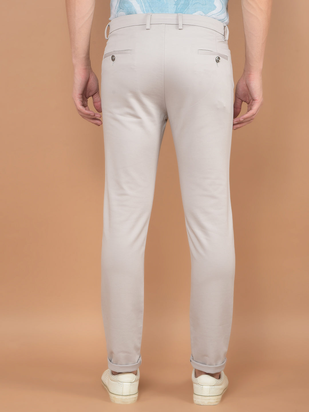 Grey Trousers-Men Trousers-Crimsoune Club