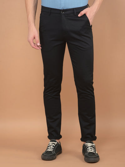 Black Trousers-Men Trousers-Crimsoune Club