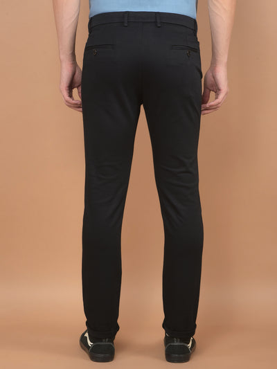 Black Trousers-Men Trousers-Crimsoune Club