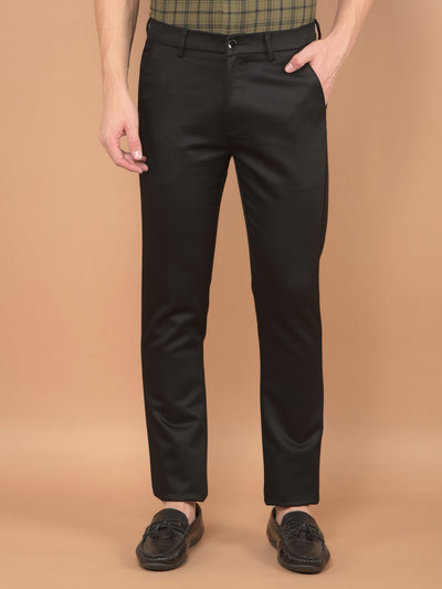 Black Trousers-Men Trousers-Crimsoune Club