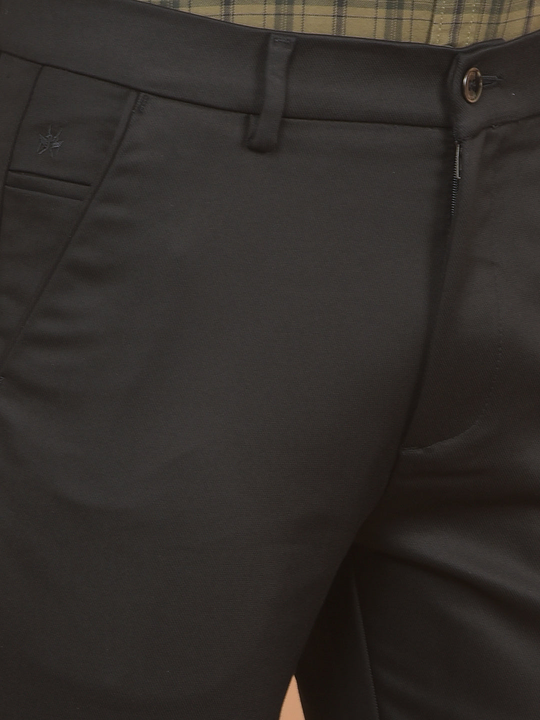 Black Trousers-Men Trousers-Crimsoune Club