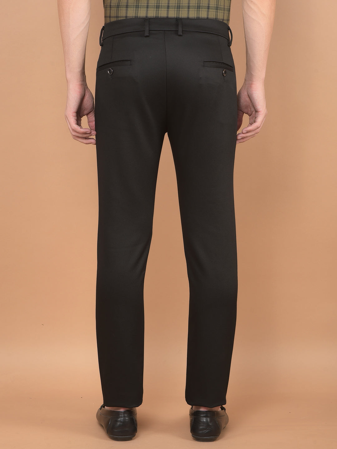 Black Trousers-Men Trousers-Crimsoune Club