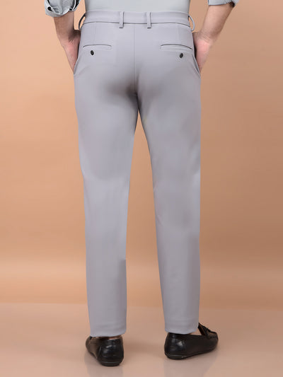 Grey Knitted Trousers