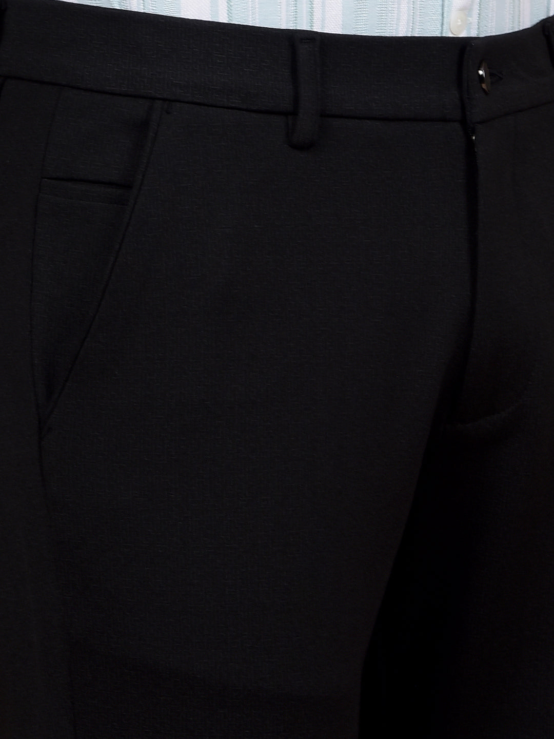 Black Trousers-Men Trousers-Crimsoune Club