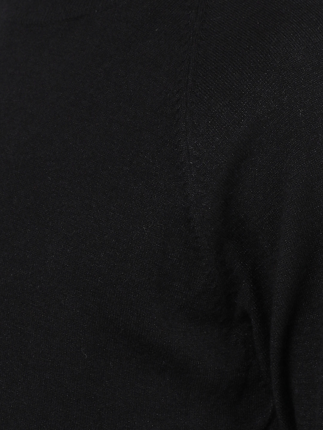 Black High Neck Sweater-Men Sweaters-Crimsoune Club