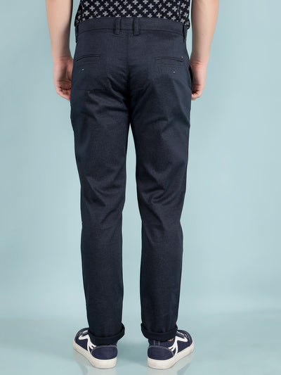 Blue Trousers-Men Trousers-Crimsoune Club