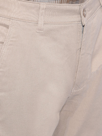 Grey Printed Trousers-Men Trousers-Crimsoune Club