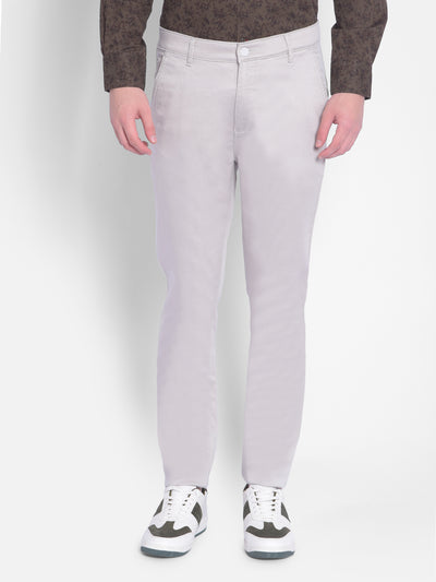 Grey Trousers-Men Trousers-Crimsoune Club