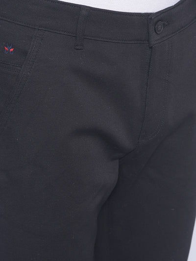 Black Trousers-Men Trousers-Crimsoune Club