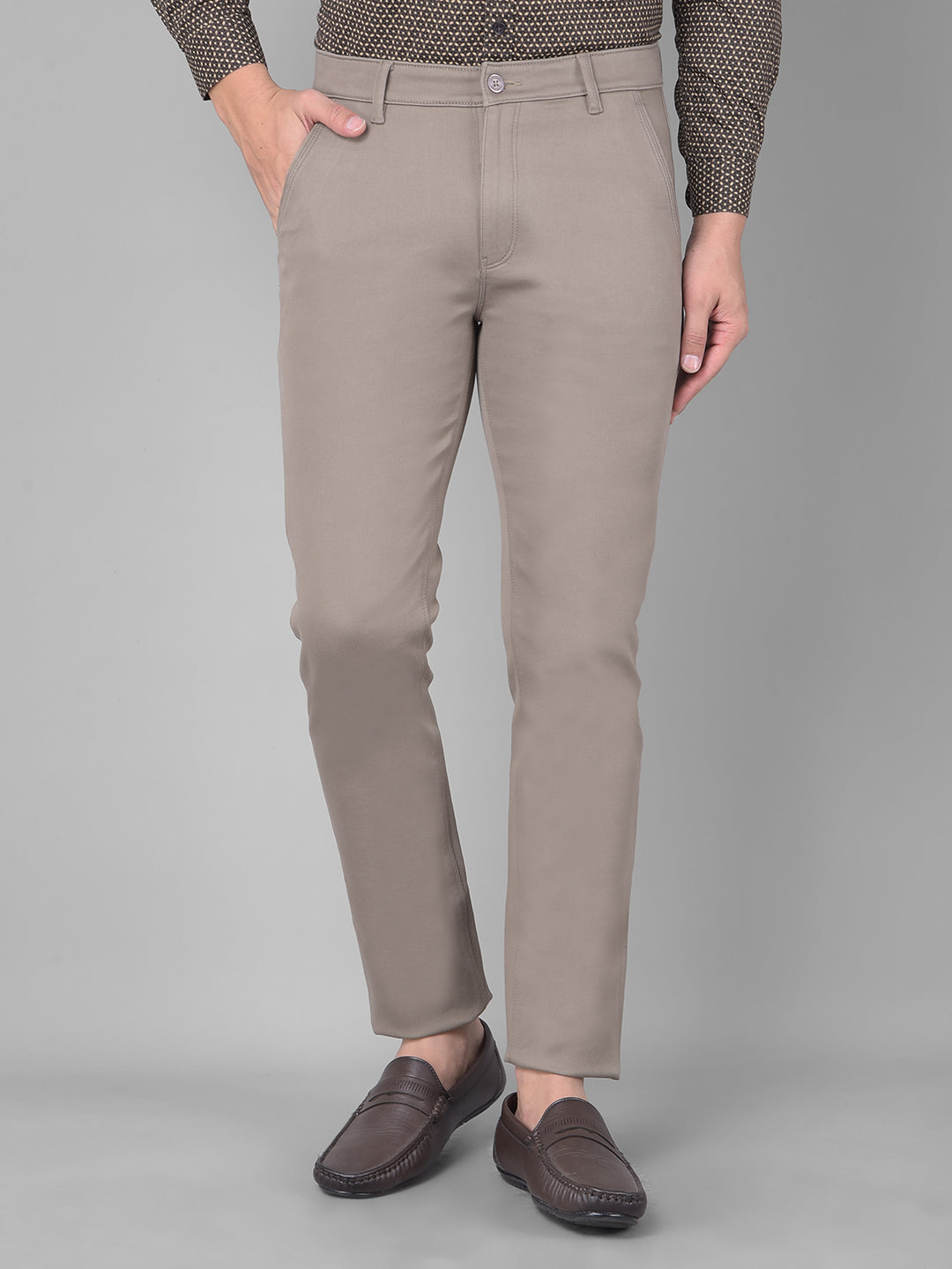 Grey Trousers-Men Trousers-Crimsoune Club