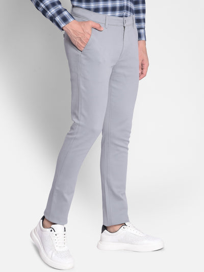 Sky Blue Trousers-Men Trousers-Crimsoune Club