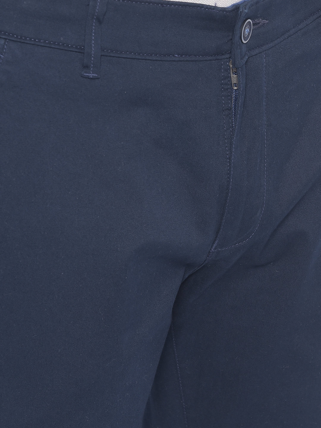 Navy Blue Trousers-Men Trousers-Crimsoune Club