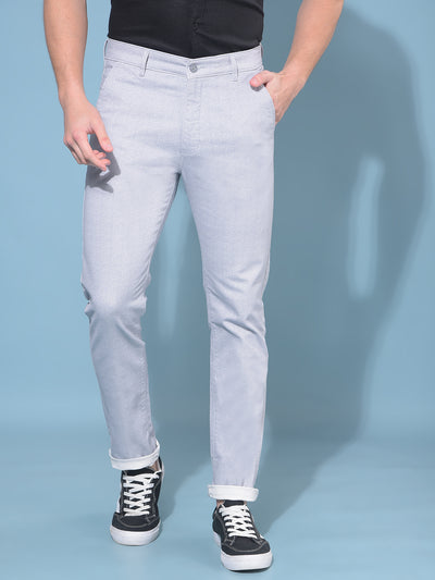 Blue Stretchable Trousers-Men Trousers-Crimsoune Club