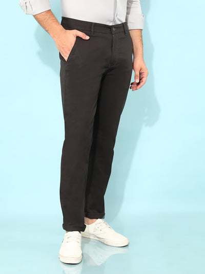 Olive Trousers-Men Trousers-Crimsoune Club