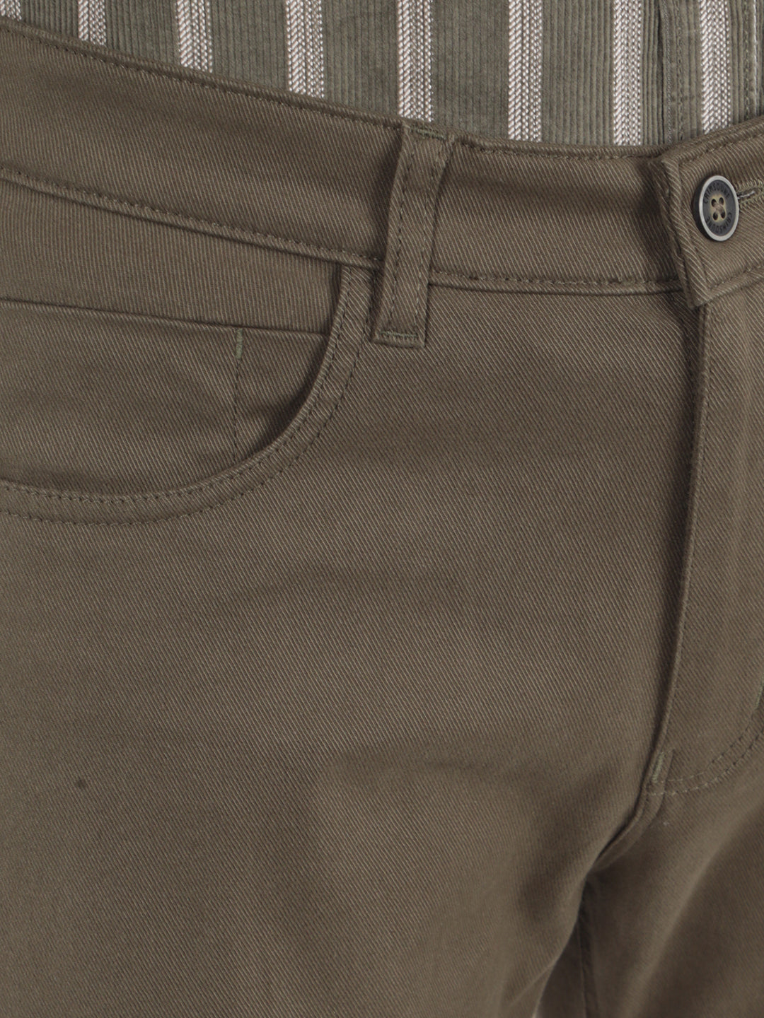 Olive Trousers-Men Trousers-Crimsoune Club