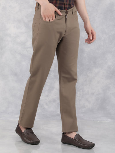 Brown Trousers-Men Trousers-Crimsoune Club