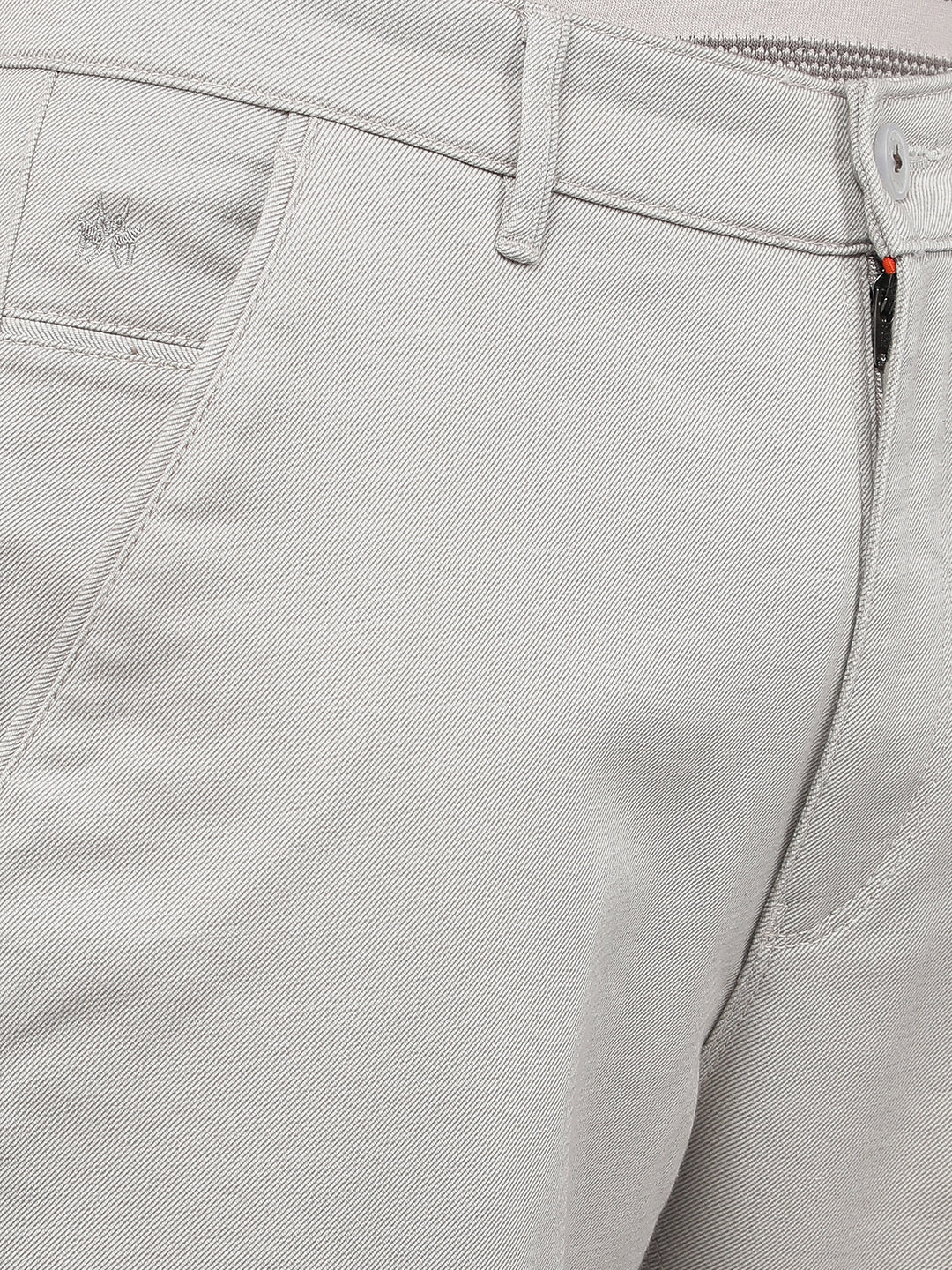 Cream Chinos Trousers-Men Trousers-Crimsoune Club