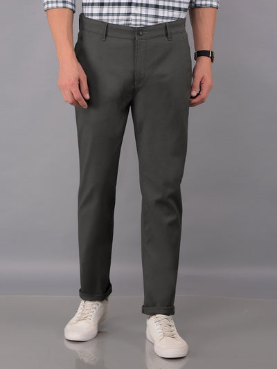 Grey Trousers-Men Trousers-Crimsoune Club