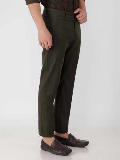 Brown Trousers-Men Trousers-Crimsoune Club