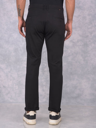 Black Trousers-Men Trousers-Crimsoune Club