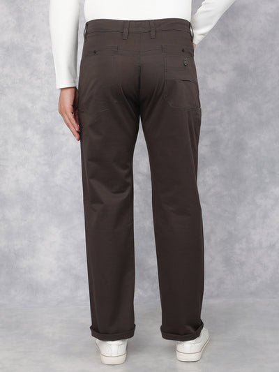 Olive Cargo Trousers-Men Trousers-Crimsoune Club