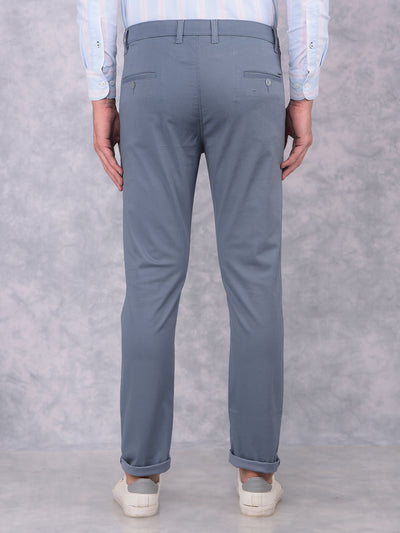 Blue Checked Trousers-Men Trousers-Crimsoune Club