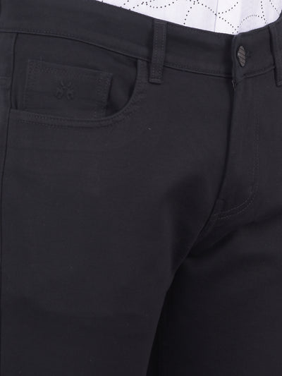 Black Trousers-Men Trousers-Crimsoune Club