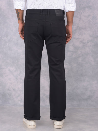 Black Trousers-Men Trousers-Crimsoune Club