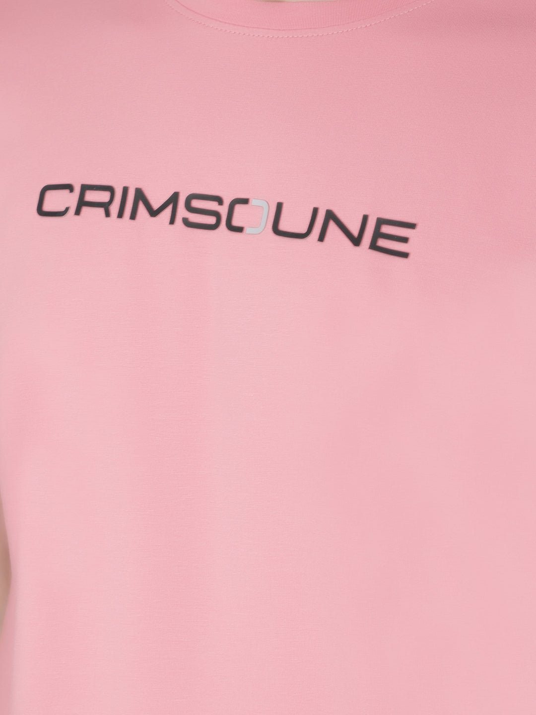 Peach Printed T-Shirt-Men T-Shirts-Crimsoune Club